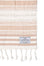 Tofino Towel Co. Opehelia Throw Blanket - Camel Stripe