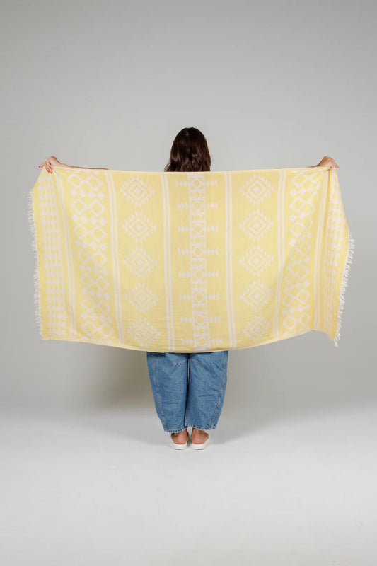 Tofino Towel Co. The Beach Turkish Towel - Yellow