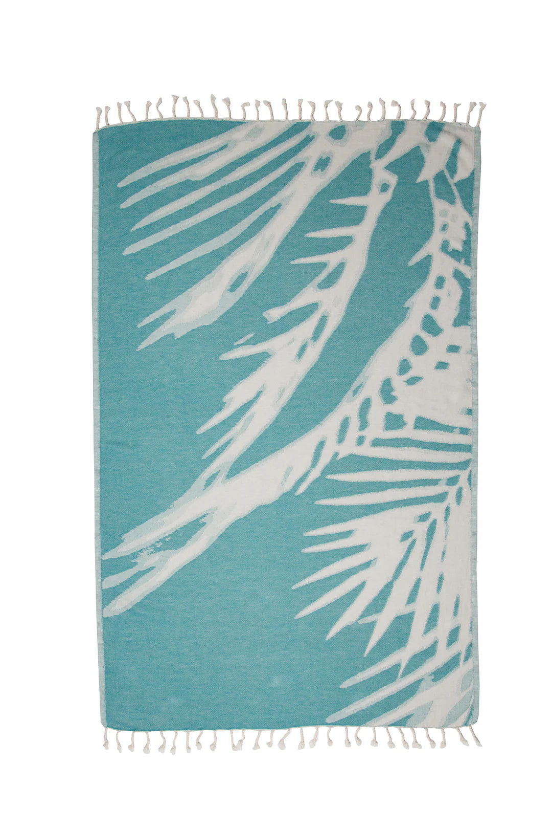Tofino Towel Co. The Somers Palm Turkish Towel - Teal
