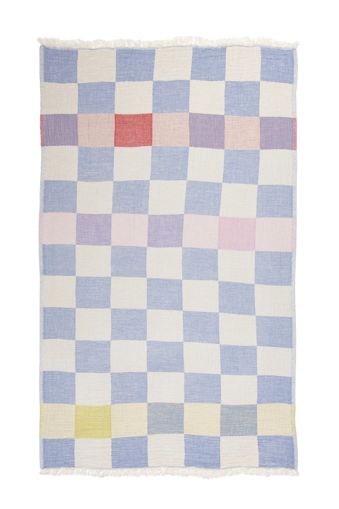 Tofino Towel Co. The Beckon Muslin Turkish Towel - Blue Mix