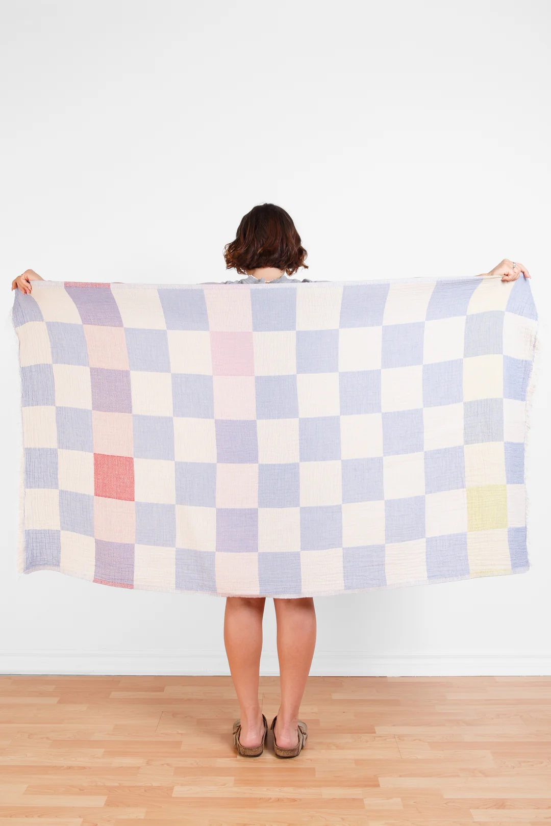 Tofino Towel Co. The Beckon Muslin Turkish Towel - Blue Mix