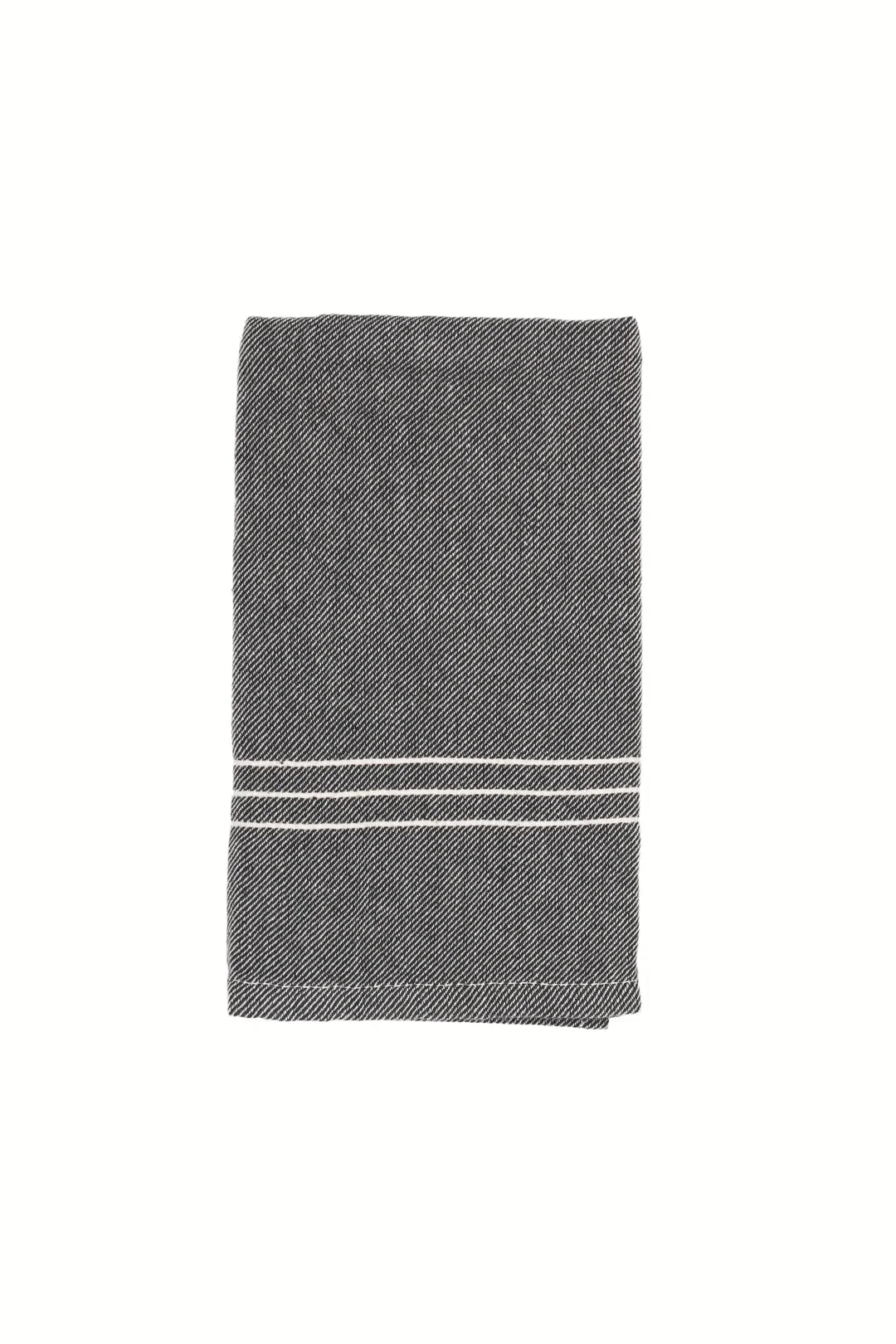 Tofino Towel Co. The Render Kitchen Towel Set of 2 - Black