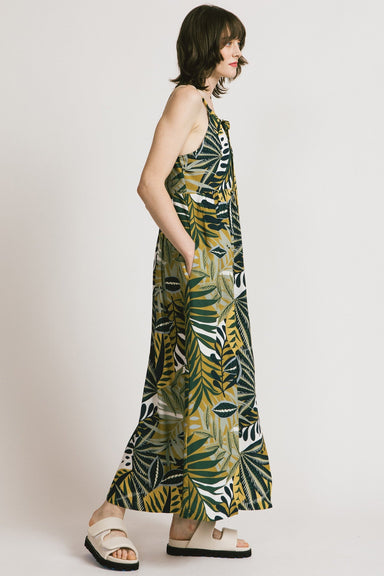 Allison Wonderland Lanai Dress - Green Floral