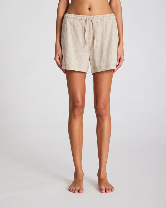 Gai & Lisva Mimi Linen Shorts - Moonstruck