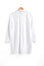The Sleep Shirt Short Sleep Shirt - White Linen