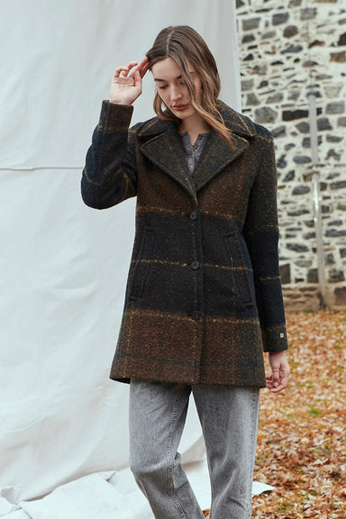 SOIA & KYO ADREANNA Wool Jacket - Cedar
