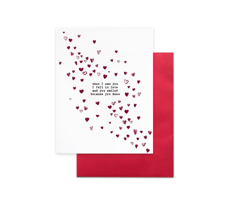 Cardideology Greeting Card - And You Smiled